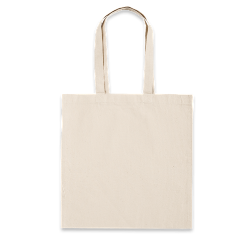 Logo canvas tote bag
