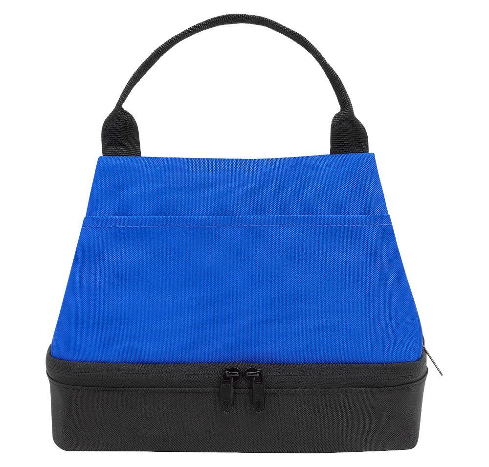 Eco Friendly Two Compartment Lunch Cooler Tote Bag-default