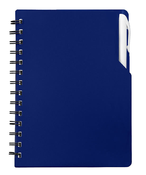 Soft Cover Spiral Notebook with Matching Pen