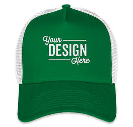New Era 9FORTY Snapback Trucker Hat - Color: Kelly / White