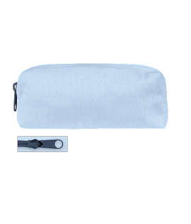 Small Canvas Pencil Case - Color: Powder Puff / Midnight