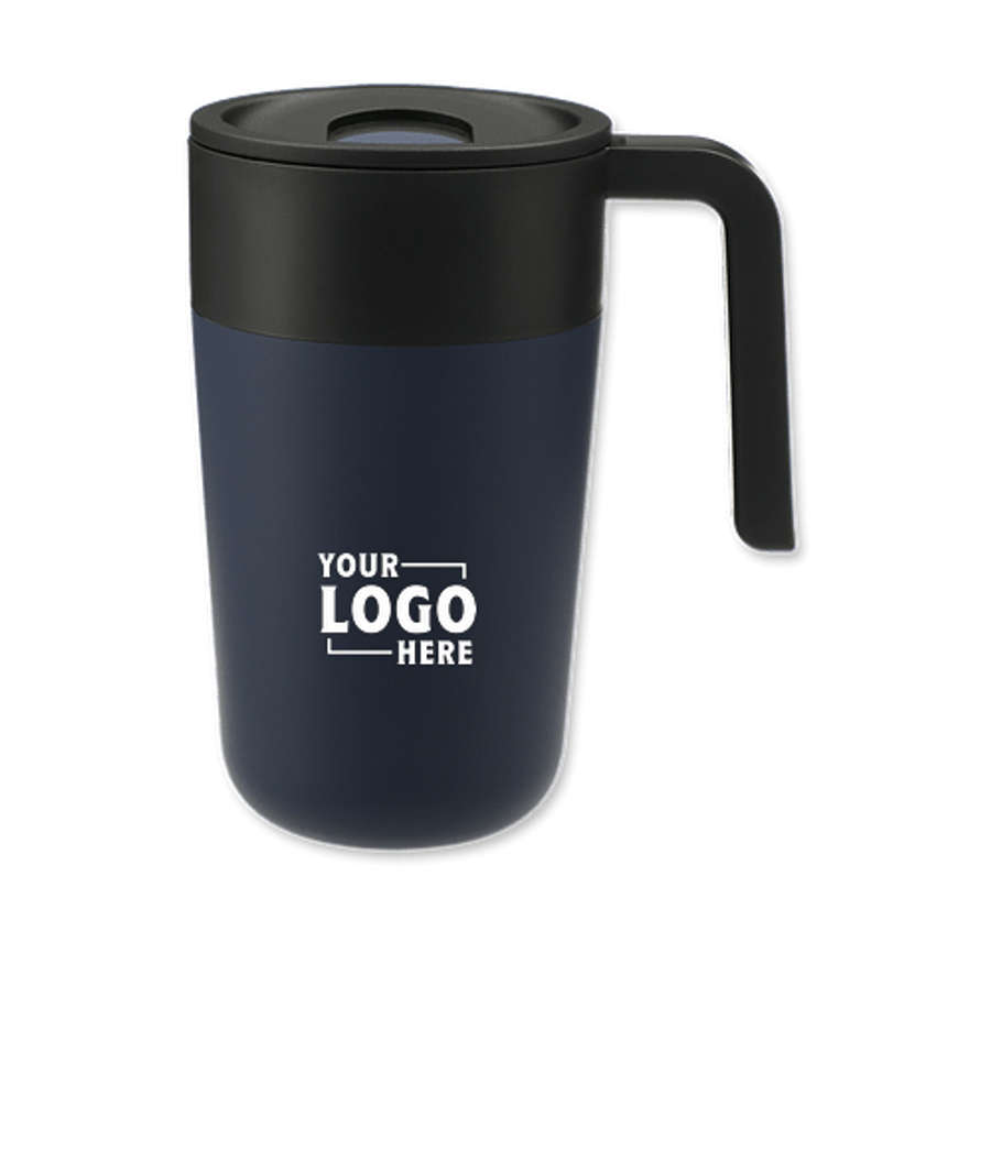 16 oz. Sigrid Eco Stainless Steel Insulated Mug in Navy