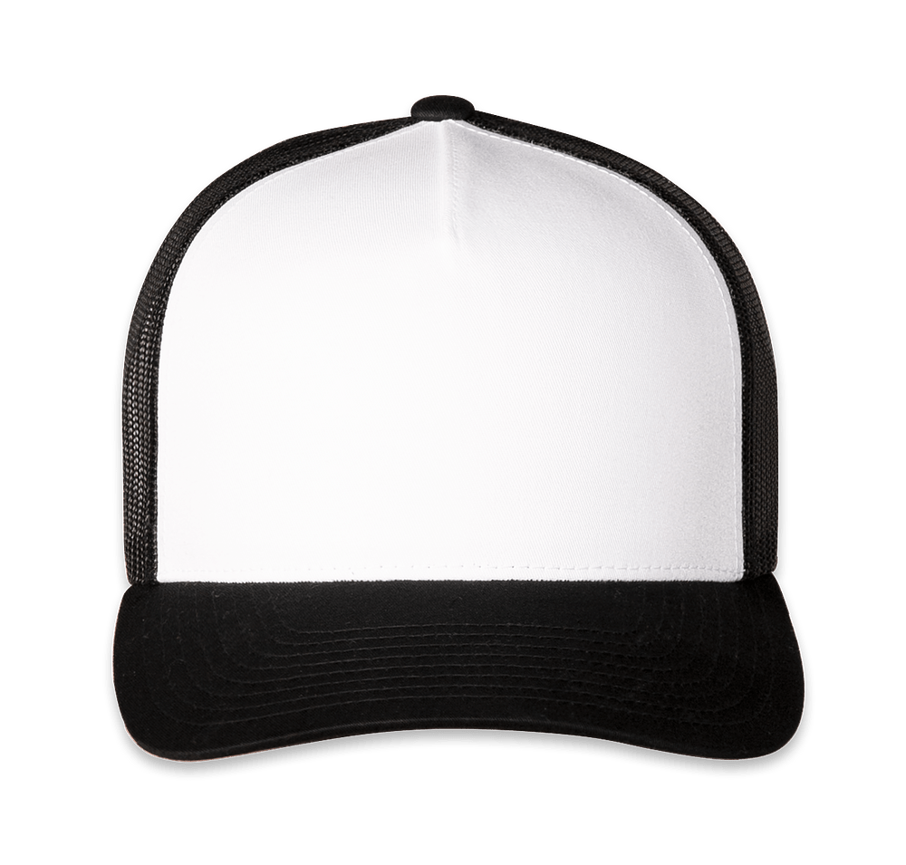 Pacific Headwear Five-Panel Snapback Trucker Hat - Printed-default