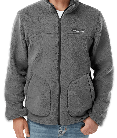 custom columbia fleece