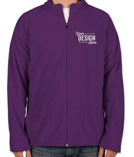 Canada - Team 365 Full Zip Microfleece Jacket - Color: Sport Purple