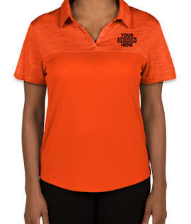 Augusta Women's Tonal Heather Performance Polo