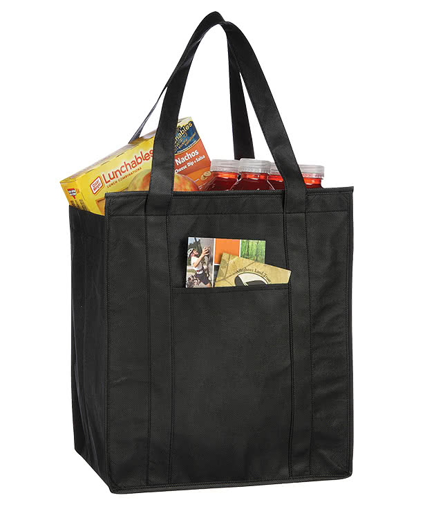 Hercules Zippered Insulated Grocery Tote Bag