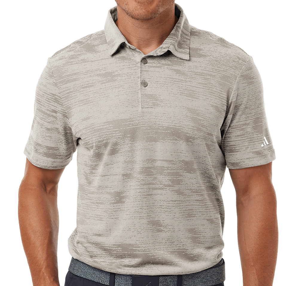 Adidas Ultimate365 Textured Stripe Performance Polo-default