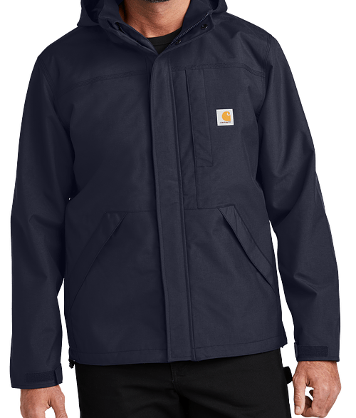 Carhartt Storm Defender Shoreline Work Jacket in Navy