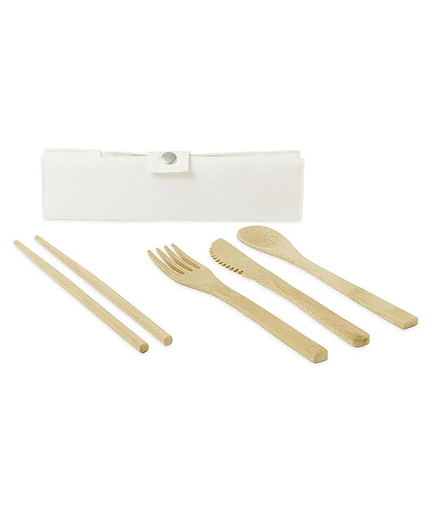 Zero-Waste Bamboo Utensil Kit
