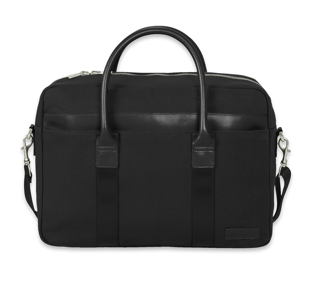Brooks Brothers Wells Briefcase and Crossbody Bag-default