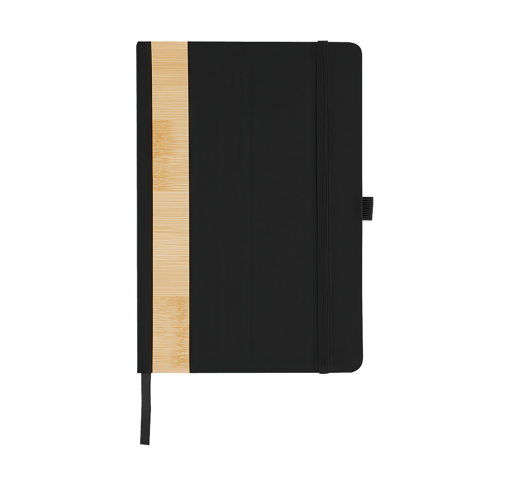 Recycled Bamboo Accent Hard Cover Journal-default