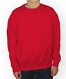 Canada - Gildan Youth Midweight 50/50 Crewneck Sweatshirt