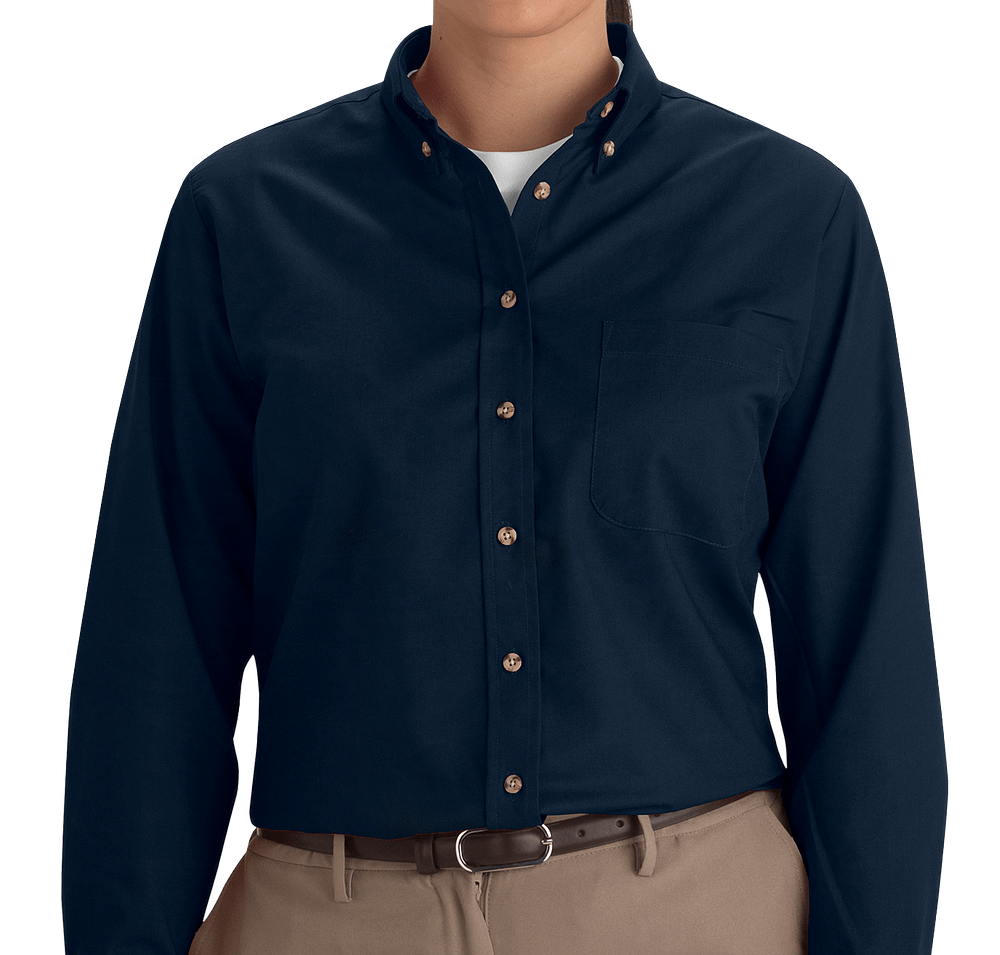 Edwards Women's Easy Care Poplin Dress Shirt-default