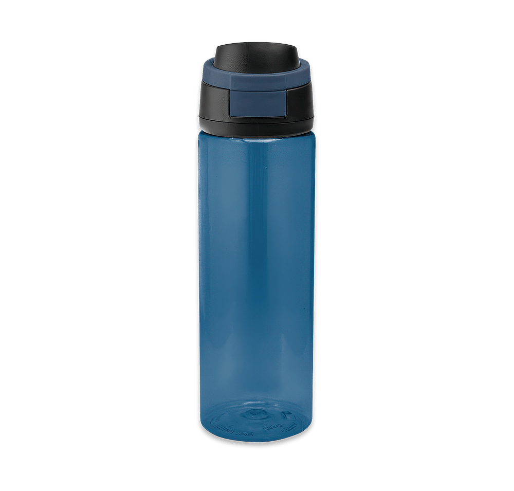 Full Color 24 oz. Pop Sip Recycled Flip Top Water Bottle-default