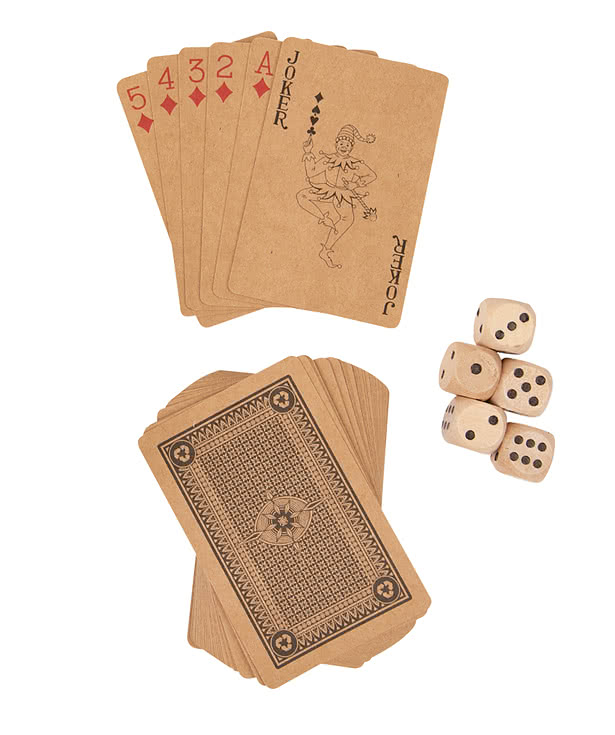 Playing Card and Dice Set