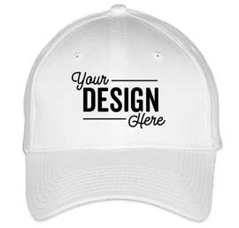 New Era 39THIRTY Stretch Fit Cotton Hat - Color: White