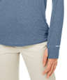 Nautica Women's Saltwater Performance Quarter Zip Sweatshirt