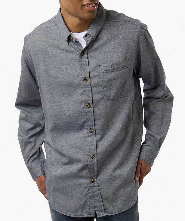 Columbia Rapid Rivers II Stretch Long Sleeve Shirt - Printed