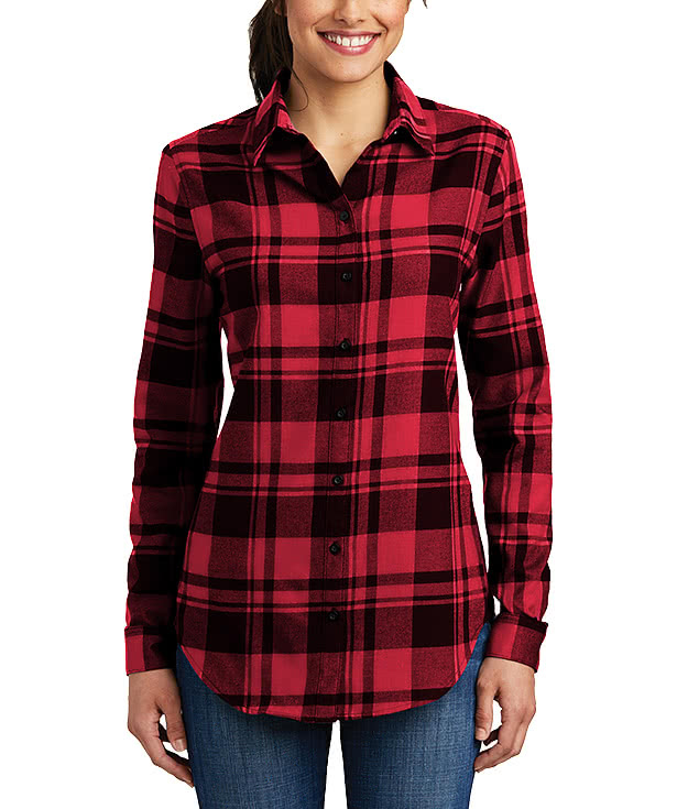 Port Authority Women's Plaid Flannel Shirt