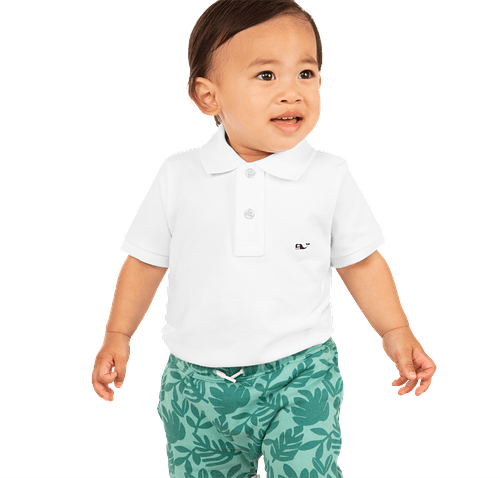 Custom Vineyard Vines Youth Pique Polo 