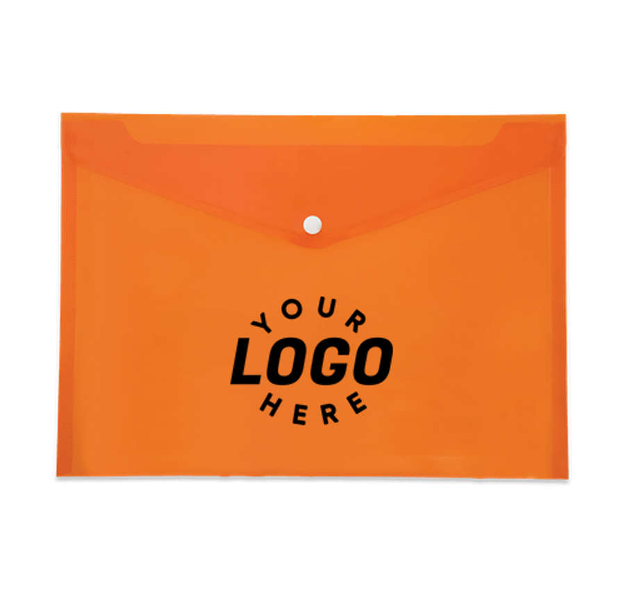 Letter-Size Document Envelope in Orange