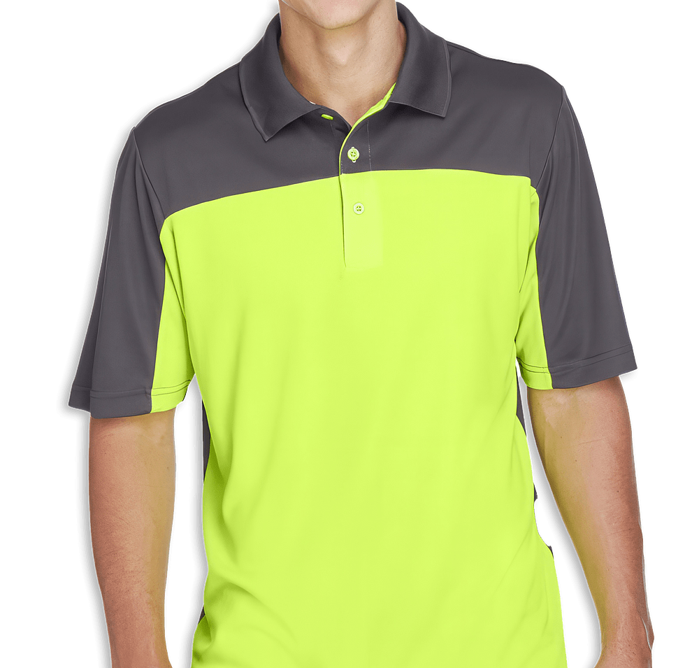 Core 365 Balance Colorblock Performance Pique Polo - Printed-default