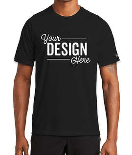 New Era Series Performance Shirt - Color: Black Solid