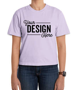 Comfort Colors Women's Crewneck Boxy T-shirt - Color: Orchid
