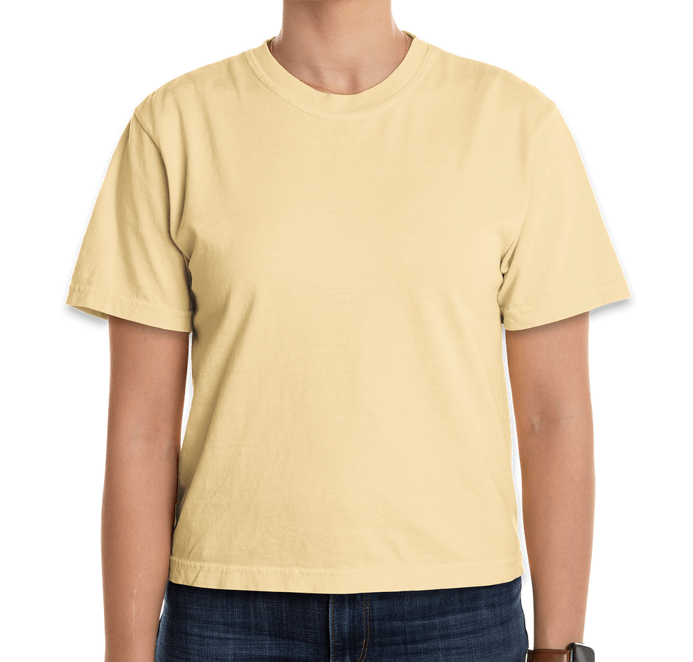 Comfort Colors Women's Crewneck Boxy T-shirt-default
