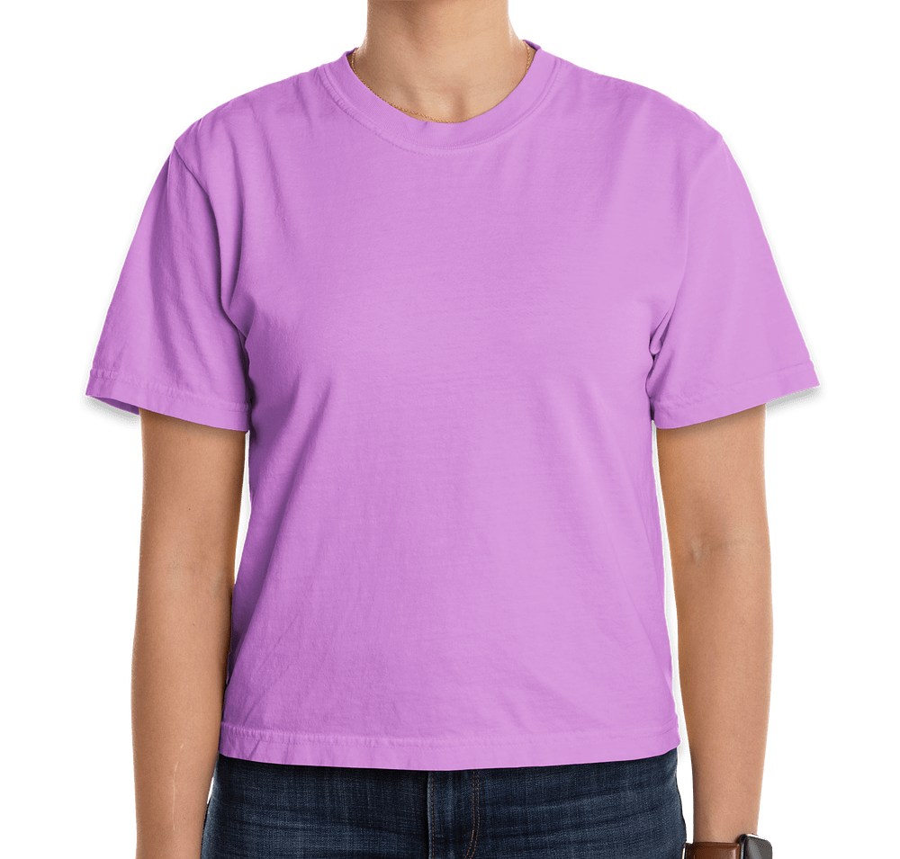 Comfort Colors Women's Crewneck Boxy T-shirt-default