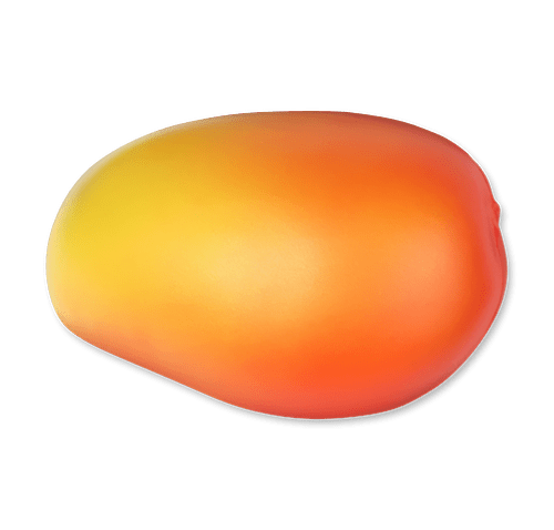 Mango Stress Reliever in Orange/Yellow