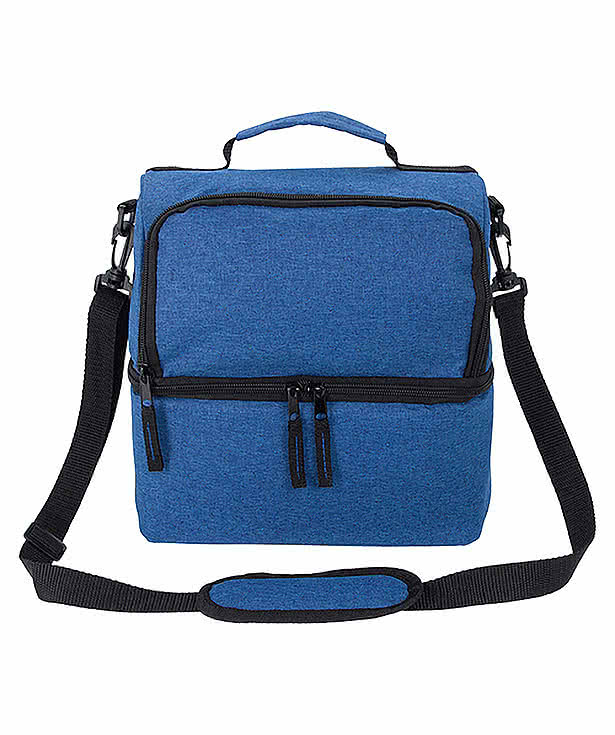 Full Color Lunch Break Dual Compartment Lunch Cooler