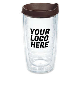 Full Color Tervis 16 oz. Classic Tumbler with Lid - Color: Brown