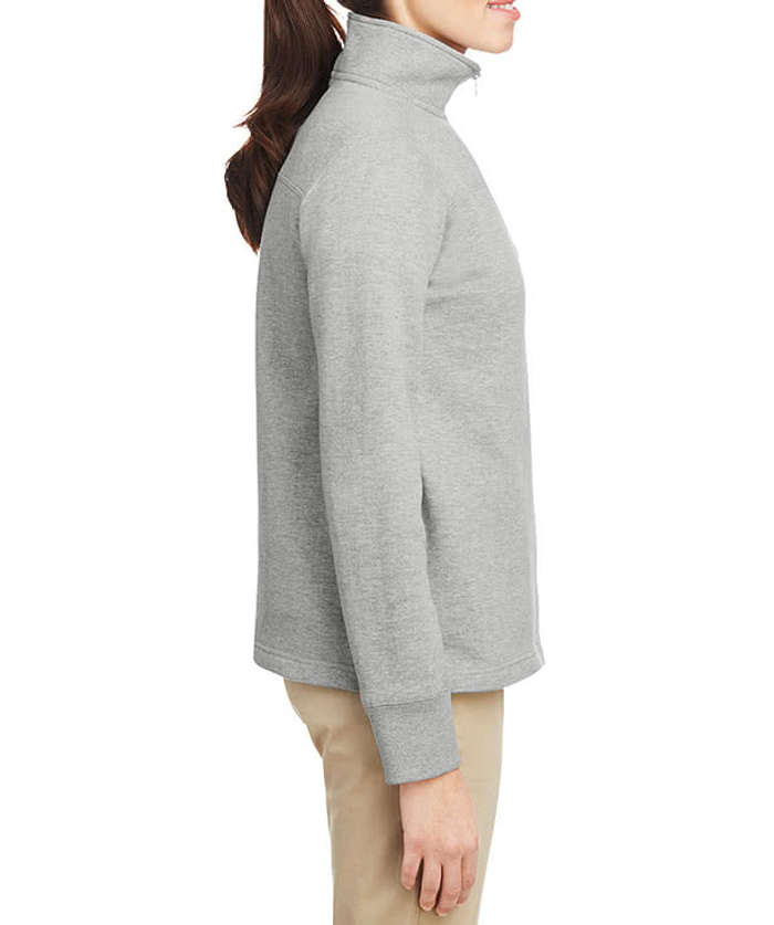 Nautica Women's Anchor Quarter Zip Sweatshirt