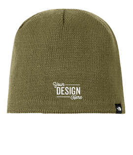 The North Face Mountain Beanie - Color: Burnt Olive Green