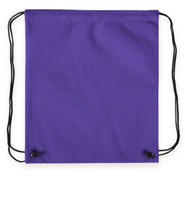Promotional Non-Woven Drawstring Bag - Color: Purple