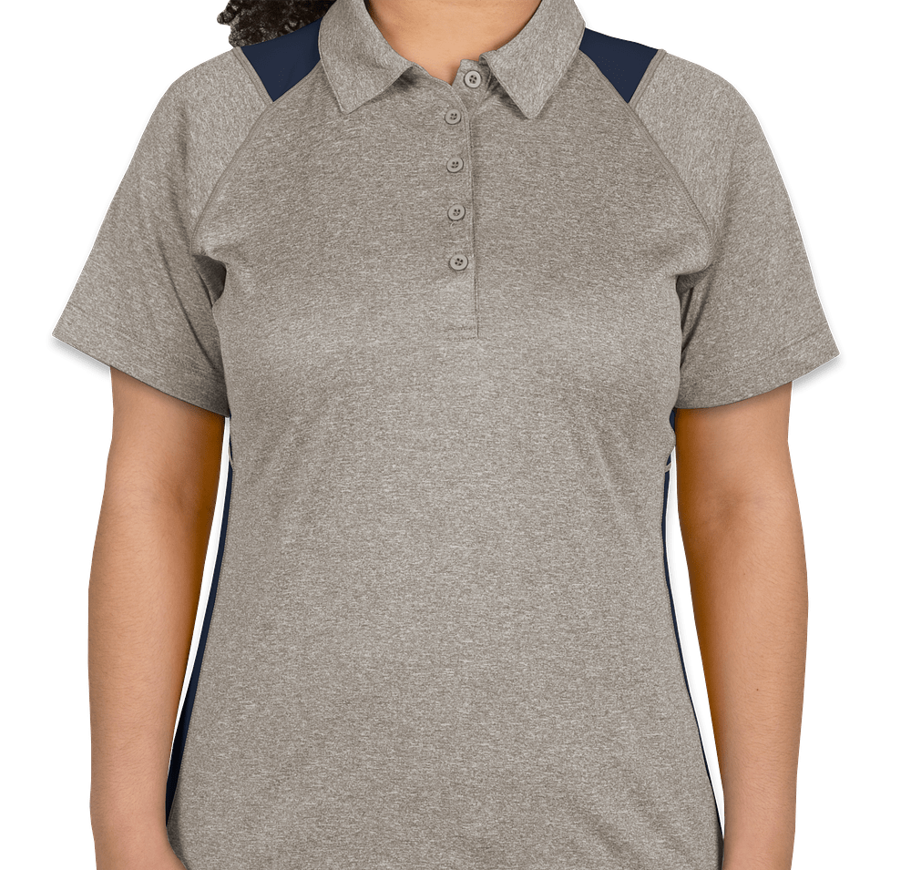 Sport-Tek Women's Contrast Performance Polo-default