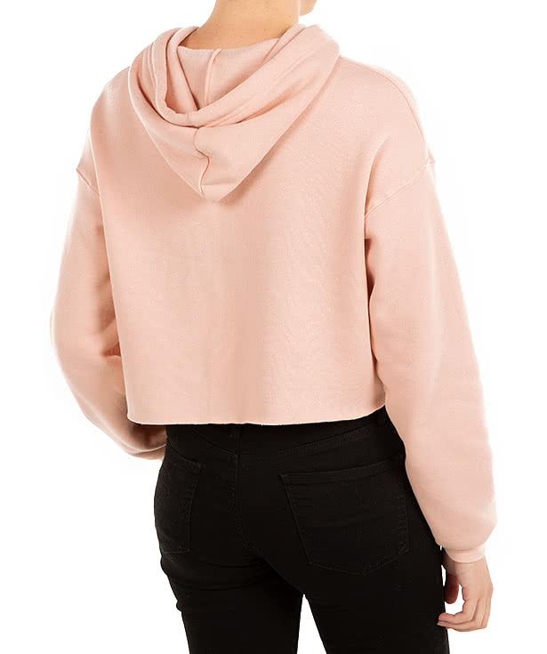 Shoulder cropped online hoodie