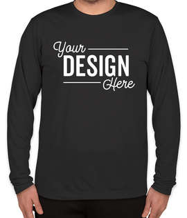 Sport-Tek Soft Jersey Long Sleeve Performance Shirt - Color: Black