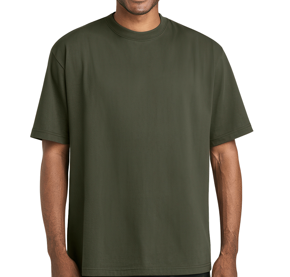 District Gritty Heavyweight Drop Shoulder T-shirt-default