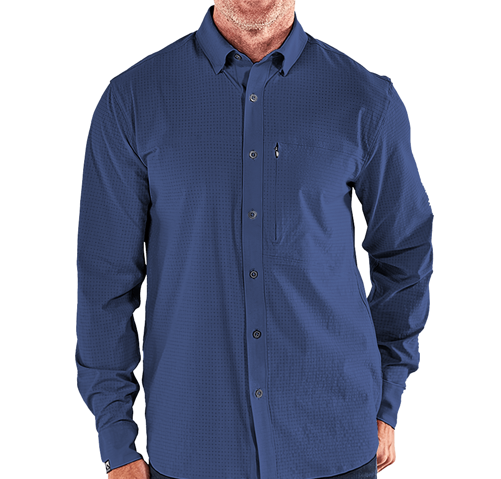 Storm Creek Naturalist Recycled Long Sleeve Woven Shirt - Printed-default
