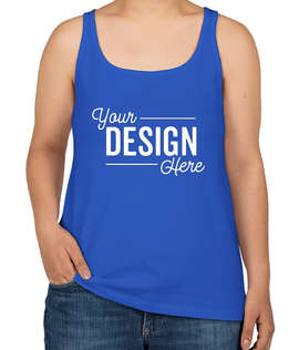 Bella + Canvas Women's Jersey Tank - Color: True Royal
