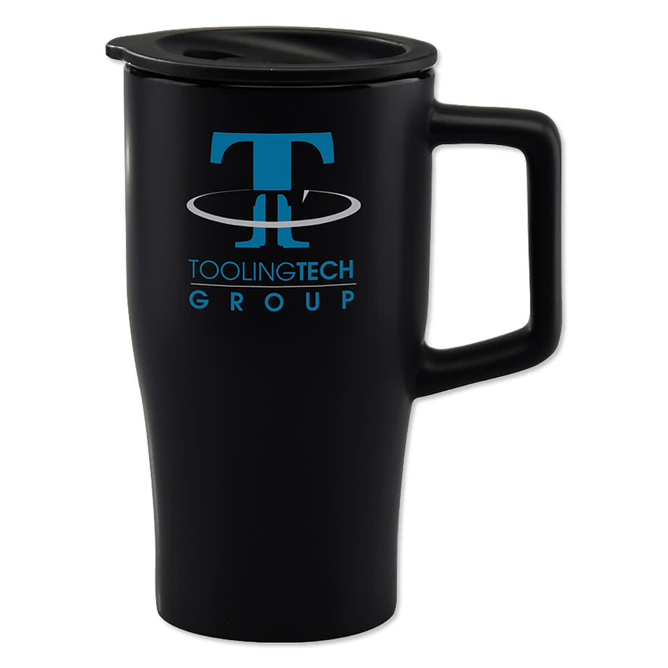 17 oz. Rover Ceramic Travel Mug