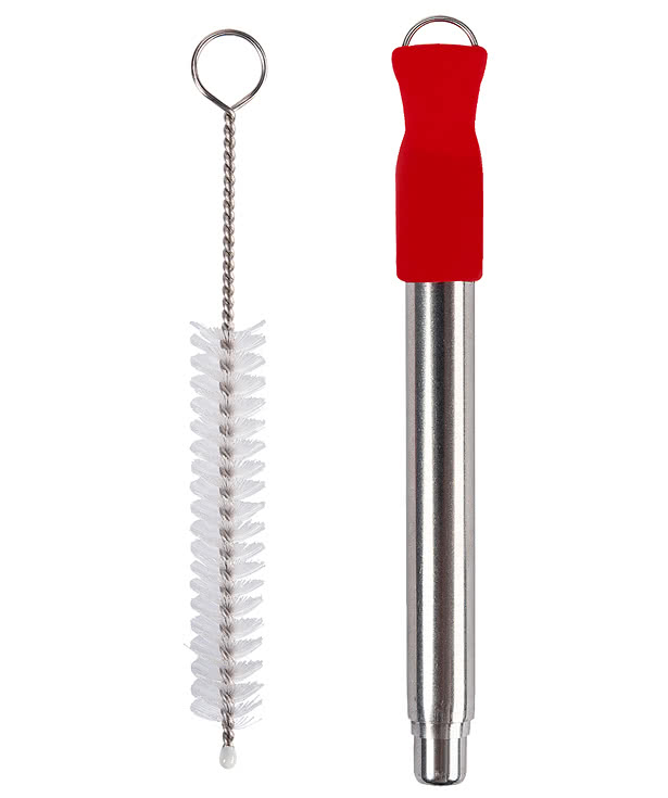 Collapsible Stainless Steel Straw Kit