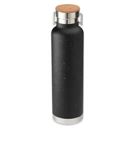 22 oz. Thor Speckled Copper Vacuum Insulated Water Bottle - Color: Black