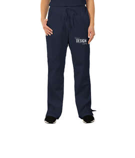 Dickies Women's Drawstring Scrub Pant - Color: Navy