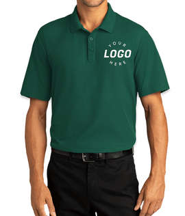 Port Authority SuperPro React Polo - Embroidered - Color: Marine Green