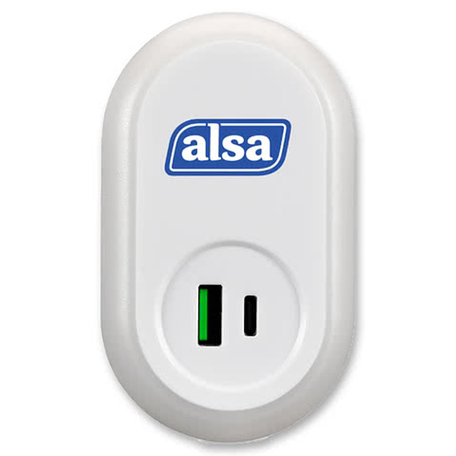 Wall Plug in White