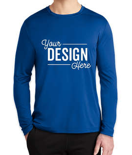 Sport-Tek UPF 50 Long Sleeve Performance Shirt - Color: True Royal